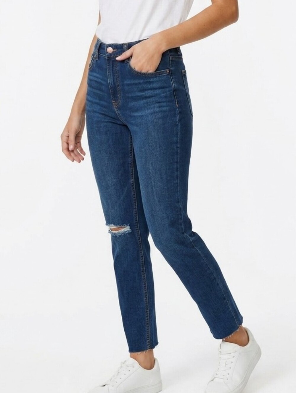 Dynamite Gisele High Waist Straight Jeans
